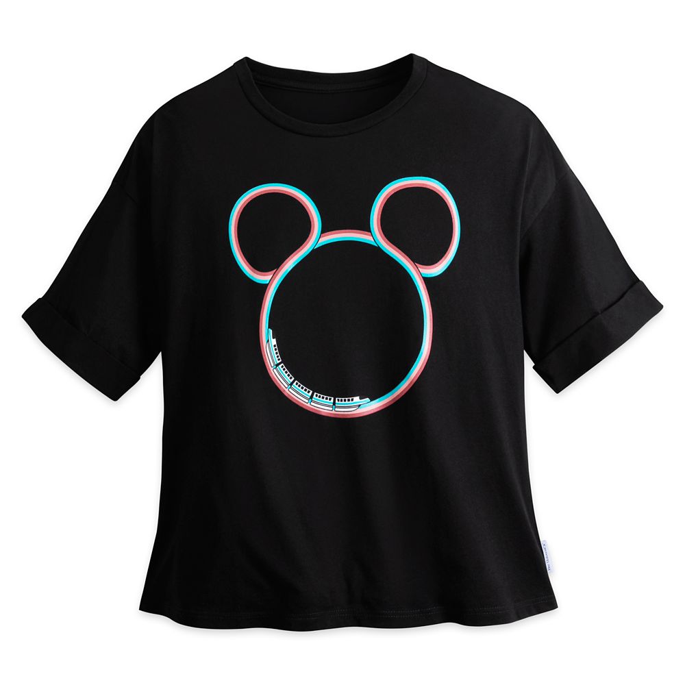 Monorail Mickey Mouse Icon T-Shirt for Adults by Her Universe