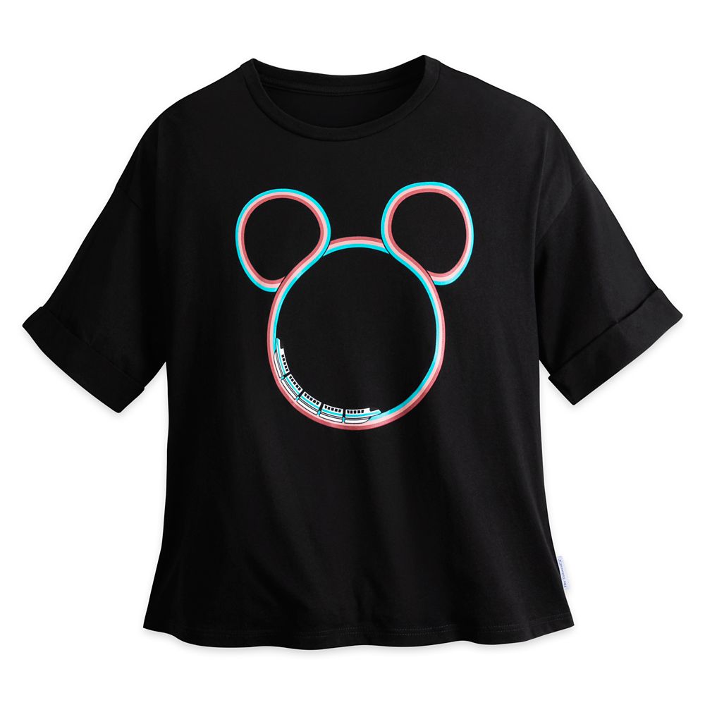 Monorail Mickey Mouse Icon T-Shirt for Adults by Her Universe available online