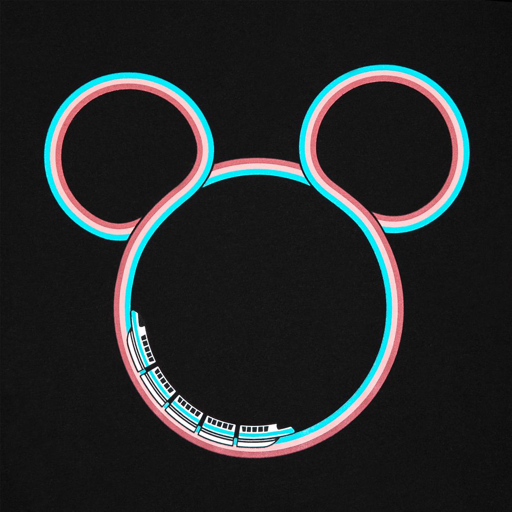 Monorail Mickey Mouse Icon T-Shirt for Adults by Her Universe
