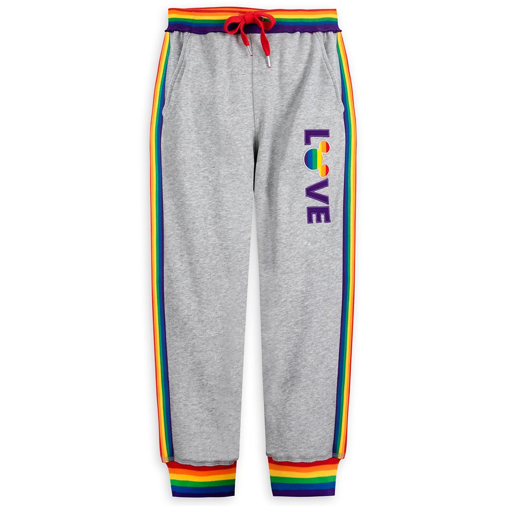 Mickey Mouse Icon Capri Jogger Pants for Adults – Rainbow Disney Collection is available online for purchase