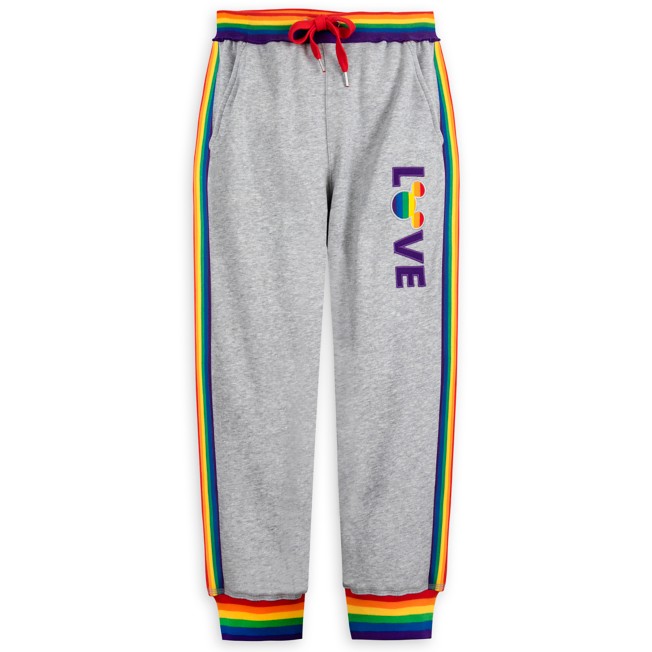 Mickey Mouse Icon Capri Jogger Pants for Adults – Rainbow Disney Collection