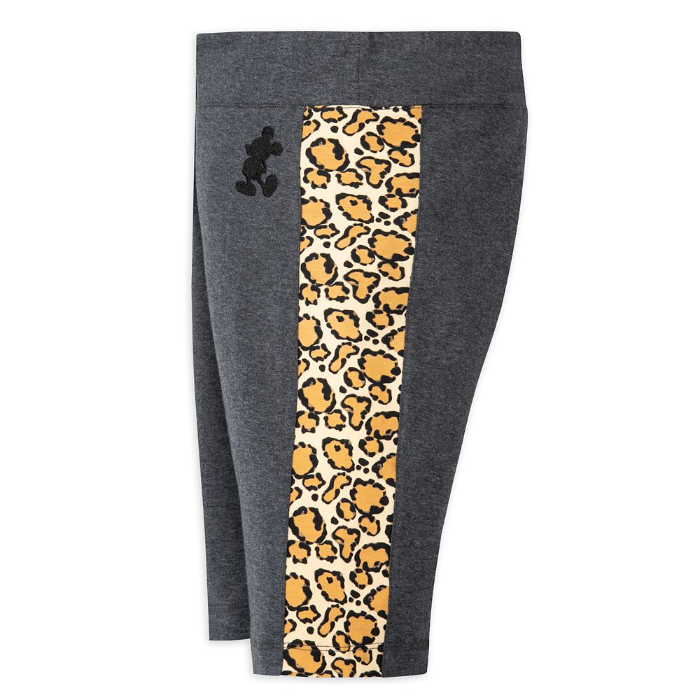 Mickey Mouse Animal Print Bike Shorts for Adults