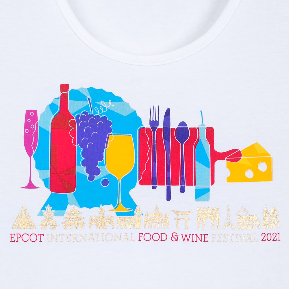 Epcot International Food & Wine Festival 2021 Tank Top for Adults