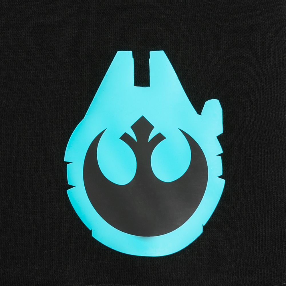 Star Wars Logo Millennium Falcon Shorts for Adults by Our Universe