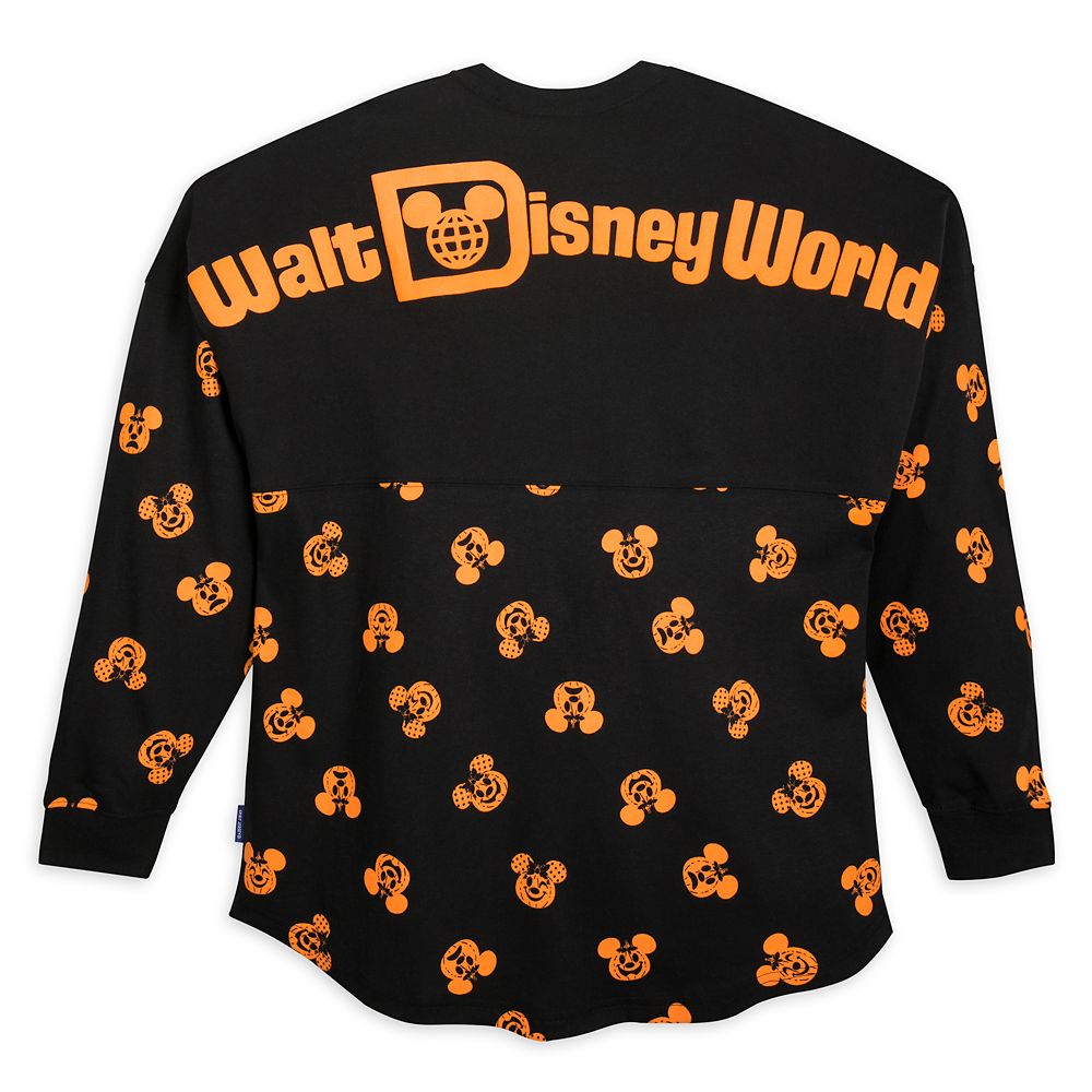 Mickey and Minnie Mouse Pumpkin Spirit Jersey for Adults – Walt Disney World
