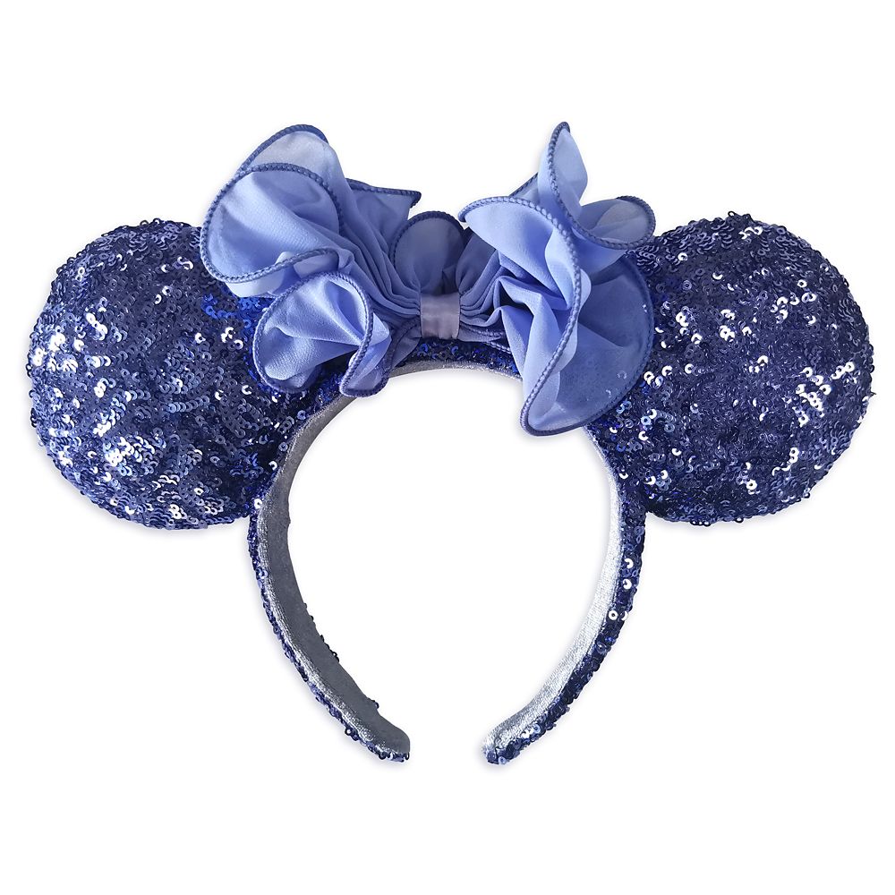 Minnie Mouse Sequined Ear Headband Iris Official shopDisney