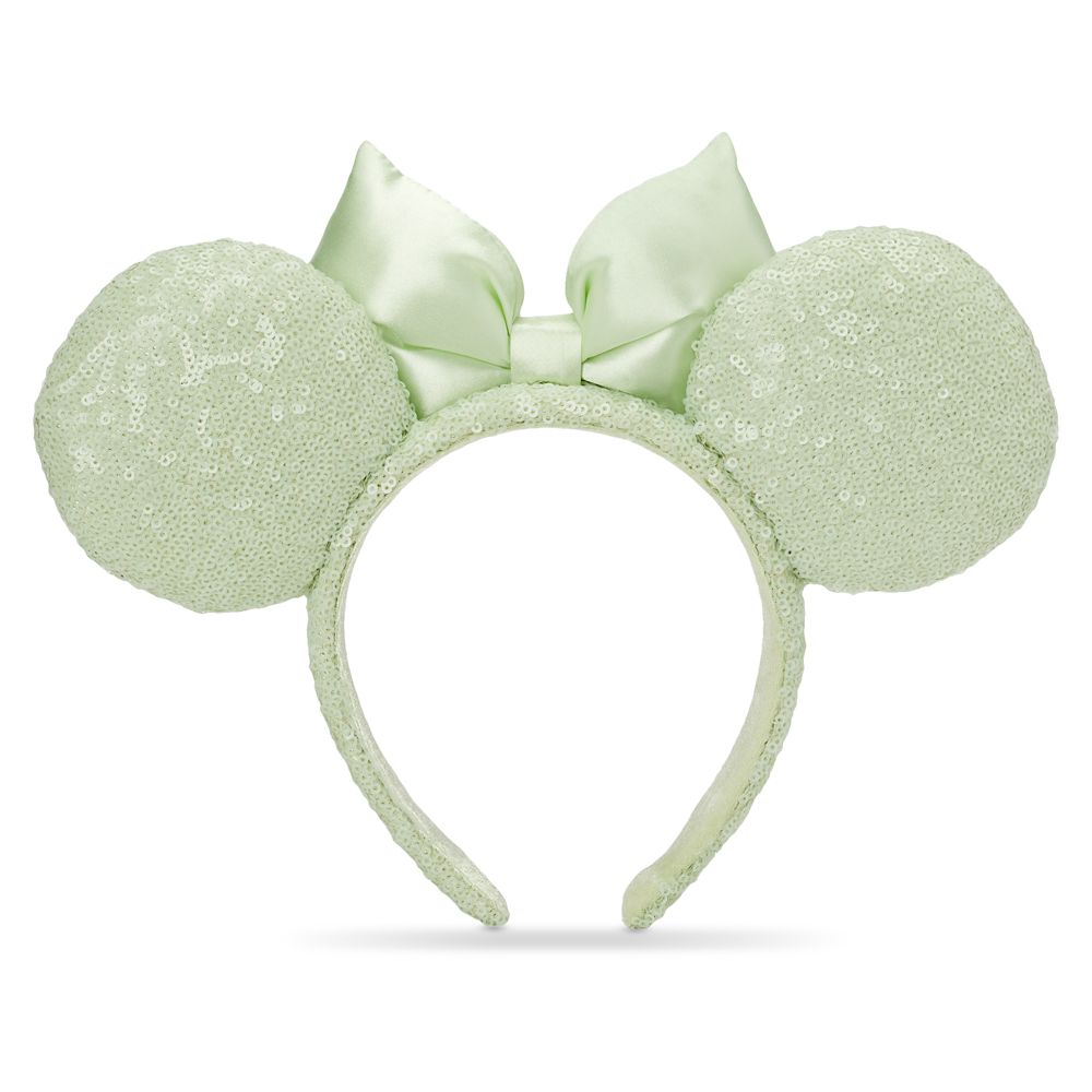 Minnie Mouse Sequined Ear Headband – Mint