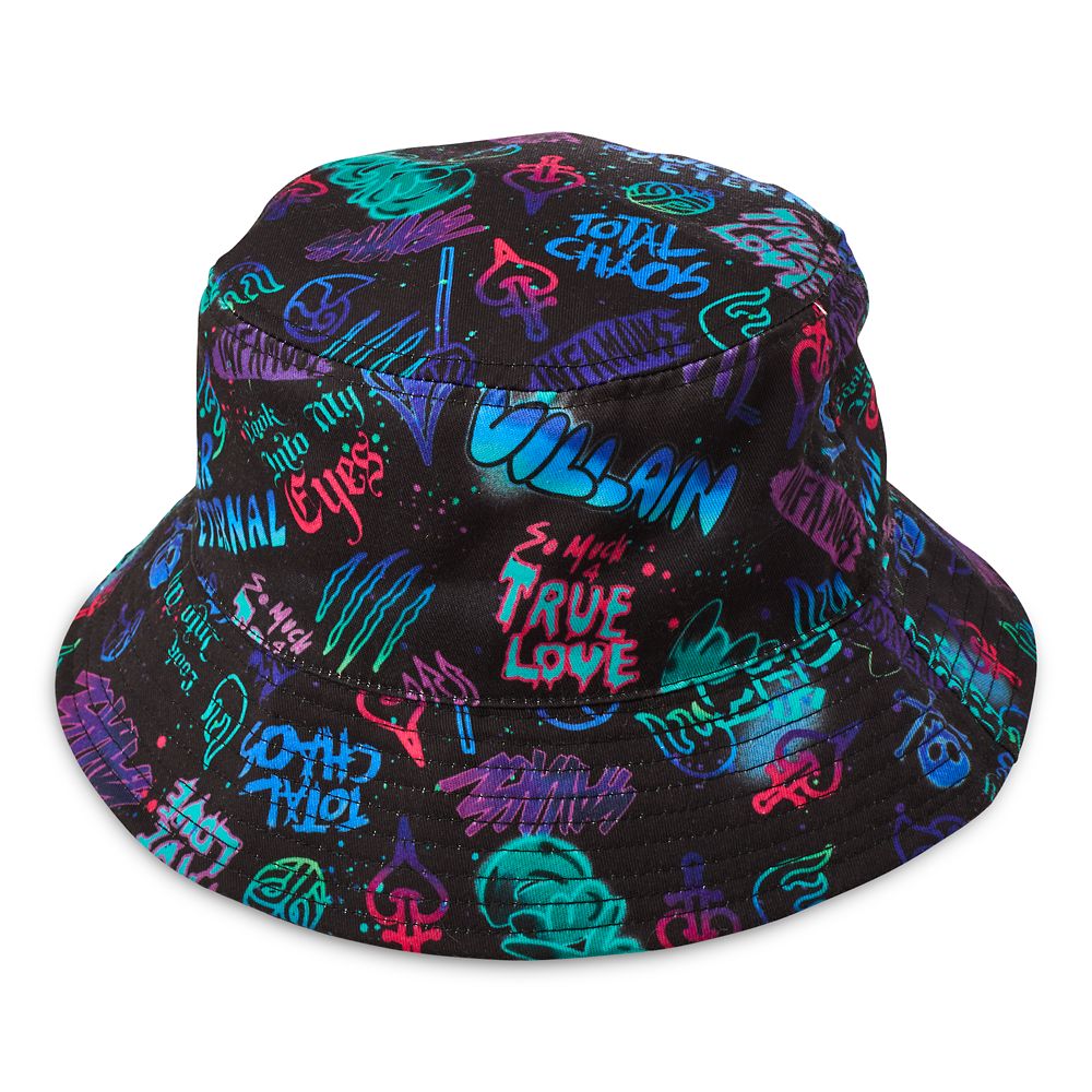 Disney Villains Graffiti Bucket Hat for Adults