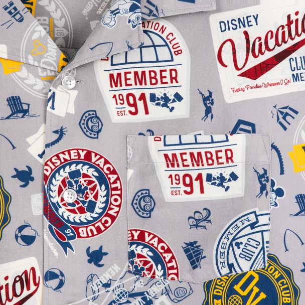 Disney Vacation Club Camp Shirt for Adults