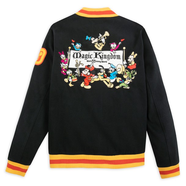 Mickey Mouse and Friends Magic Kingdom Varsity Jacket for Adults