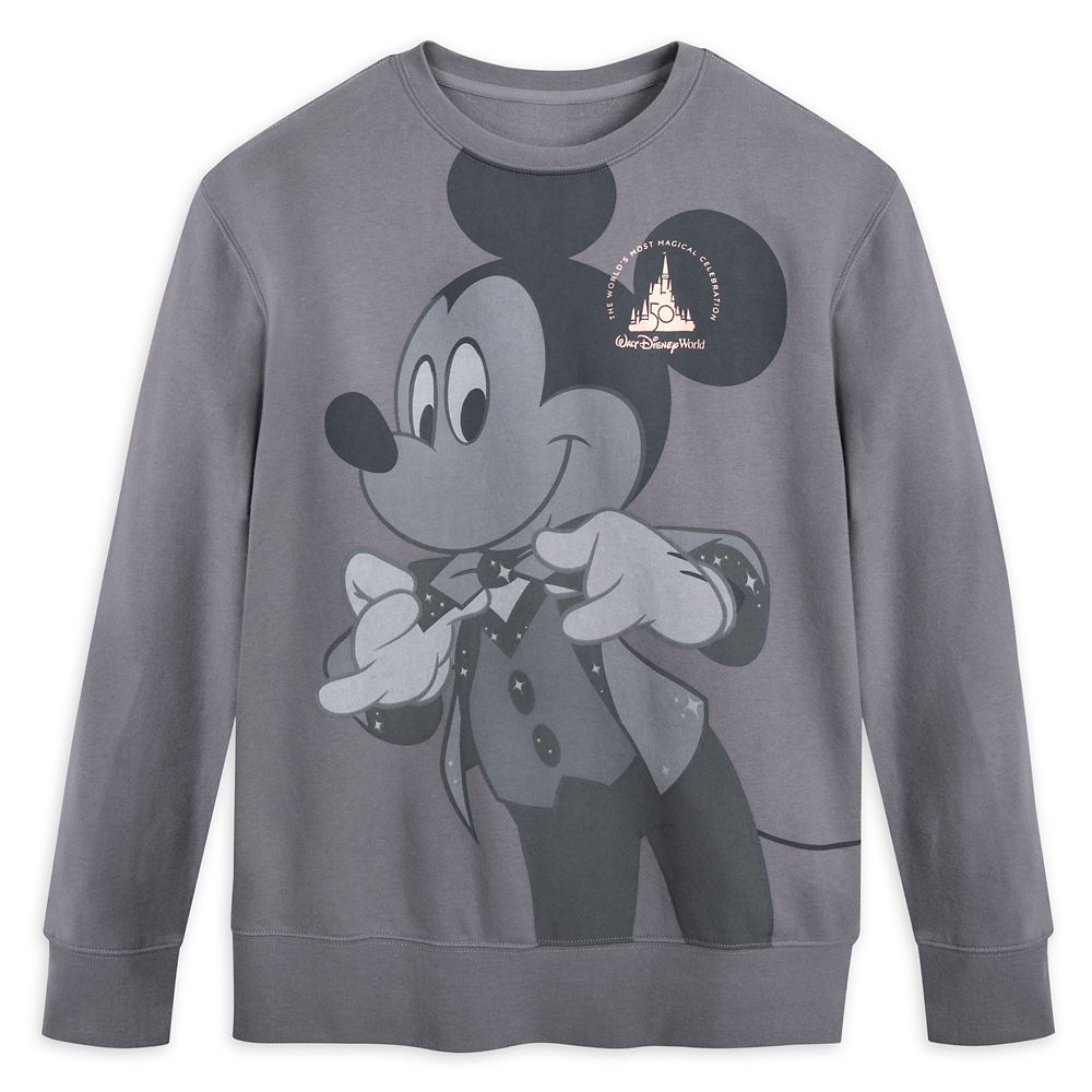 Mickey Mouse Pullover Sweatshirt for Adults – Walt Disney World 50th ...