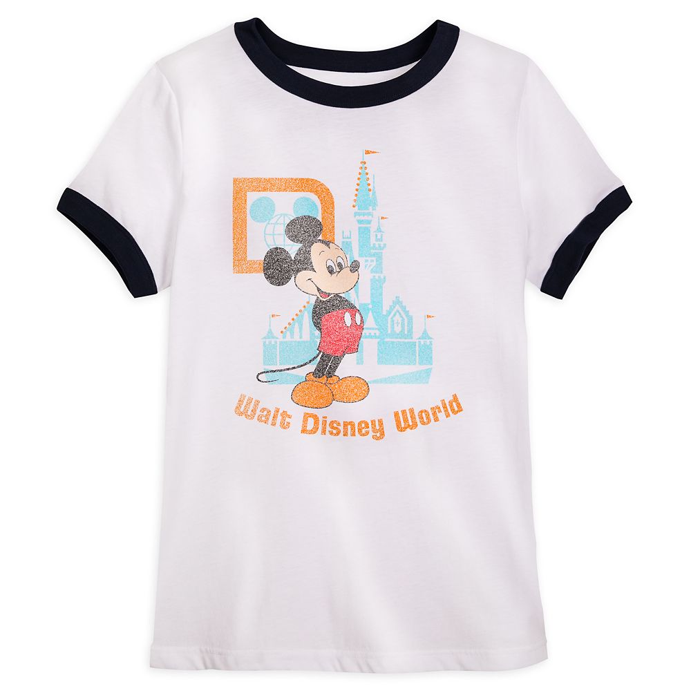 Mickey Mouse Ringer T-Shirt for Adults – Walt Disney World 50th Anniversary