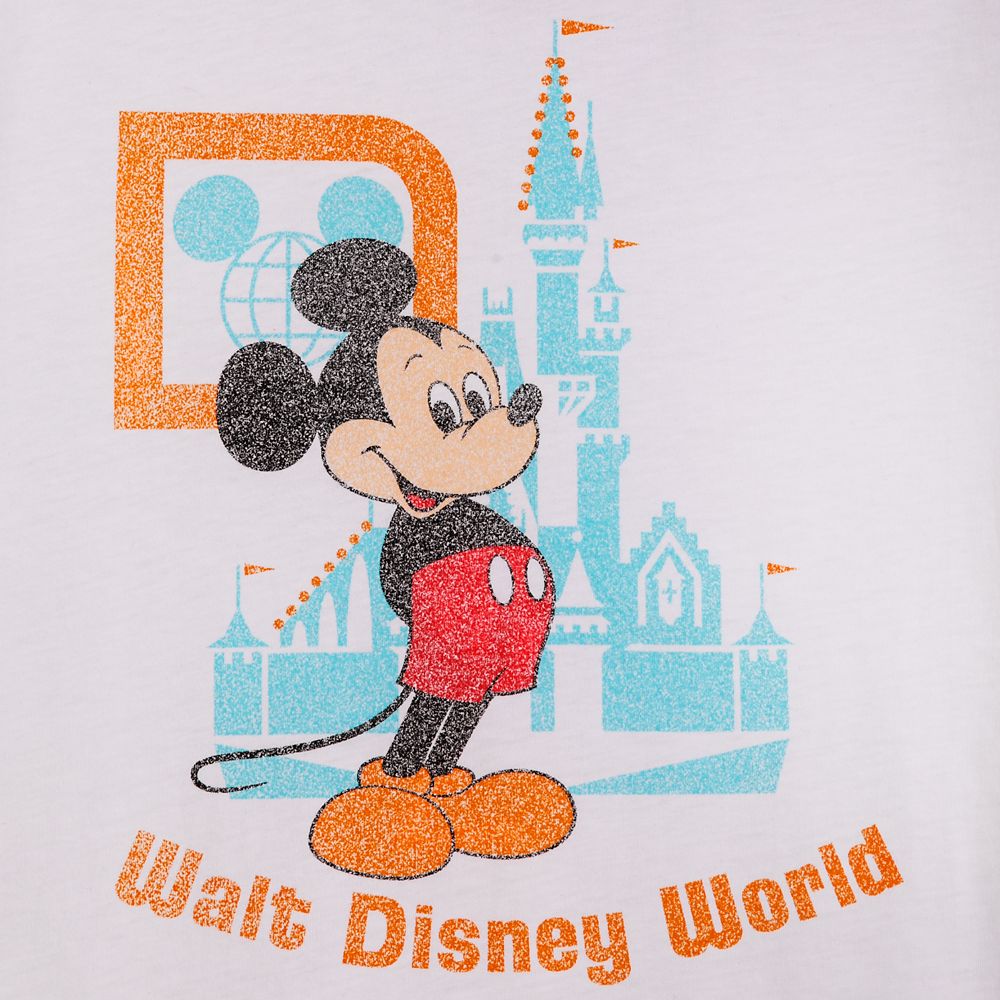 Mickey Mouse Ringer T-Shirt for Adults – Walt Disney World 50th Anniversary