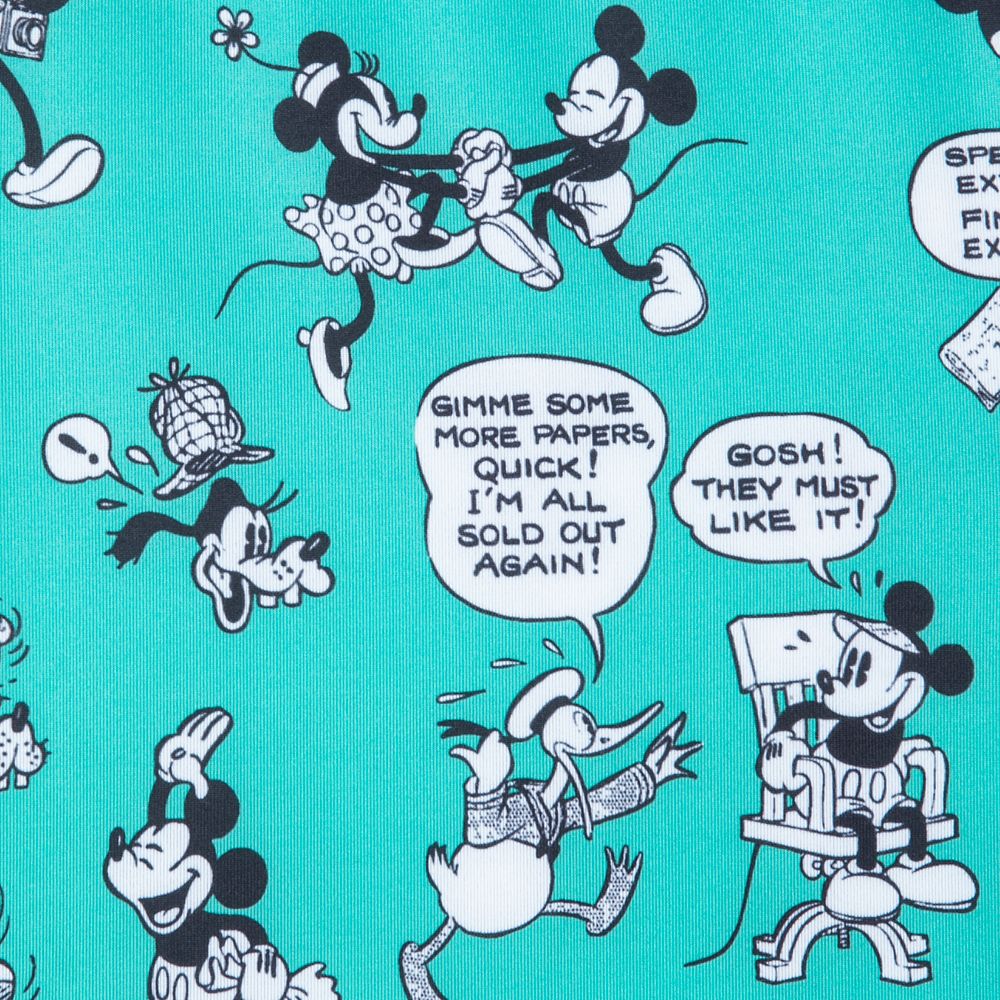 Mickey Mouse and Friends Comic Strip Boxer Shorts for Men