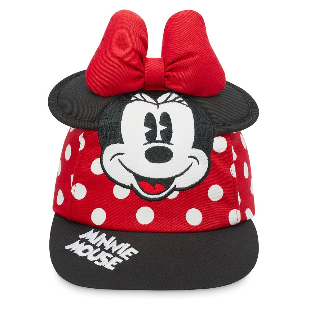 Minnie Mouse Polka Dot Baseball Cap for Kids