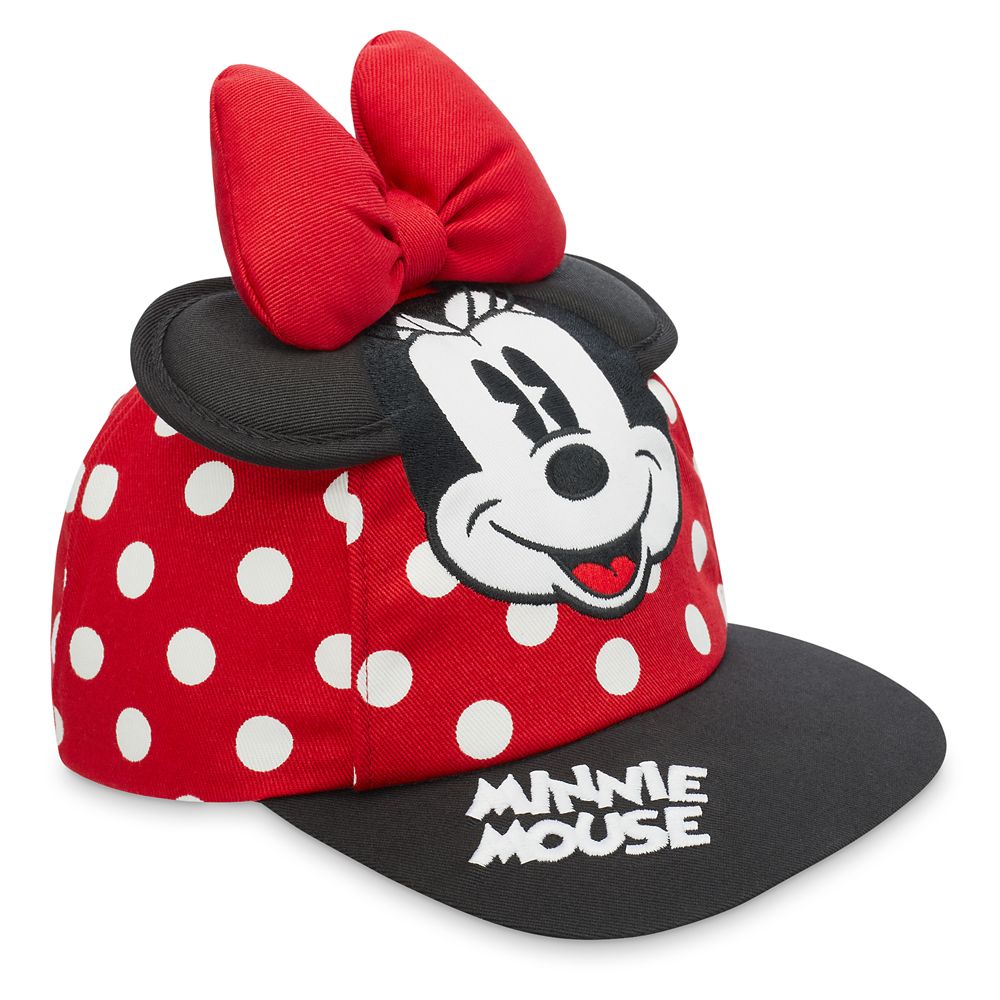 Minnie Mouse Polka Dot Baseball Cap for Kids