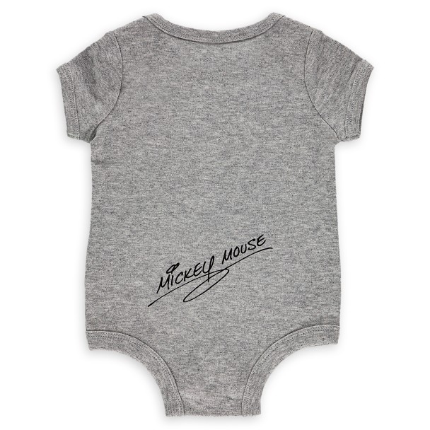 Mickey Mouse Bodysuit for Baby - Walt Disney World - Gray | shopDisney