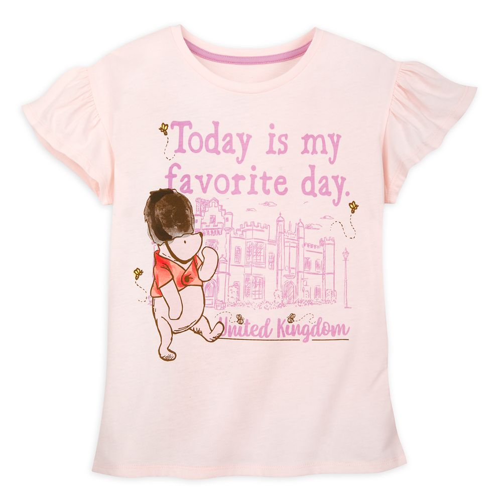 Winnie the Pooh Classic Wing Sleeve T-Shirt for Girls – Epcot