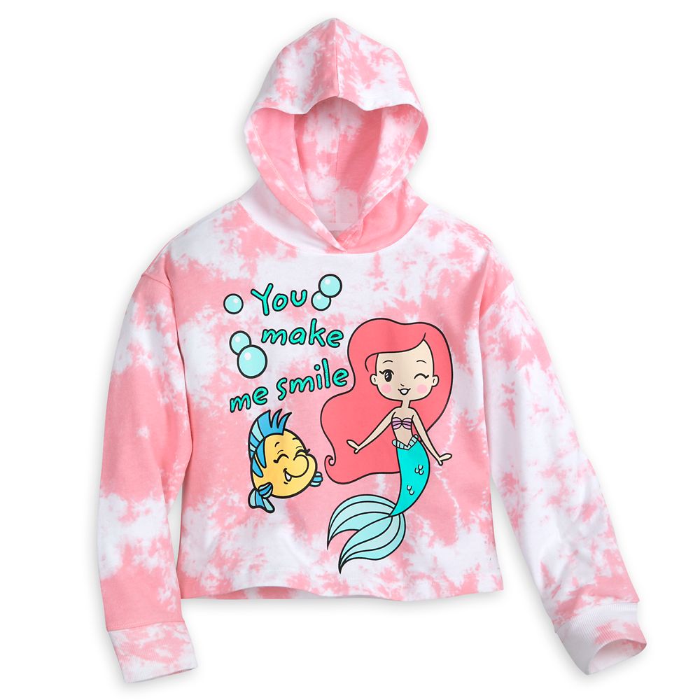 Ariel and Flounder Pullover Hoodie for Kids