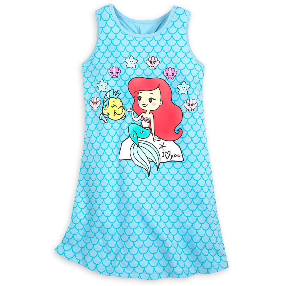 The Little Mermaid Tank Dress for Kids is now available