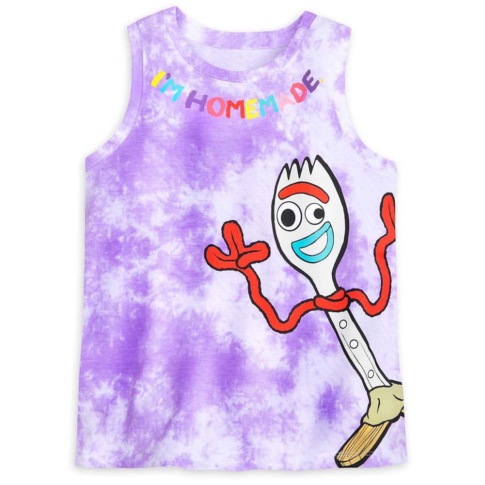 Forky Tie-Dye Tank Top for Kids – Toy Story 4