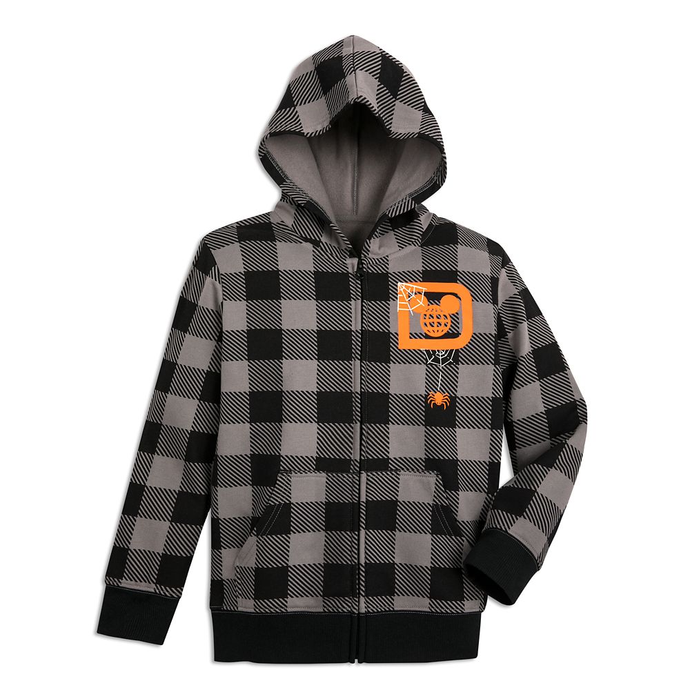 Mickey Mouse Plaid Halloween Zip Hoodie for Kids – Walt Disney World