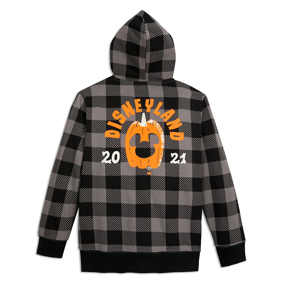 Mickey Mouse Plaid Halloween Zip Hoodie for Kids – Disneyland