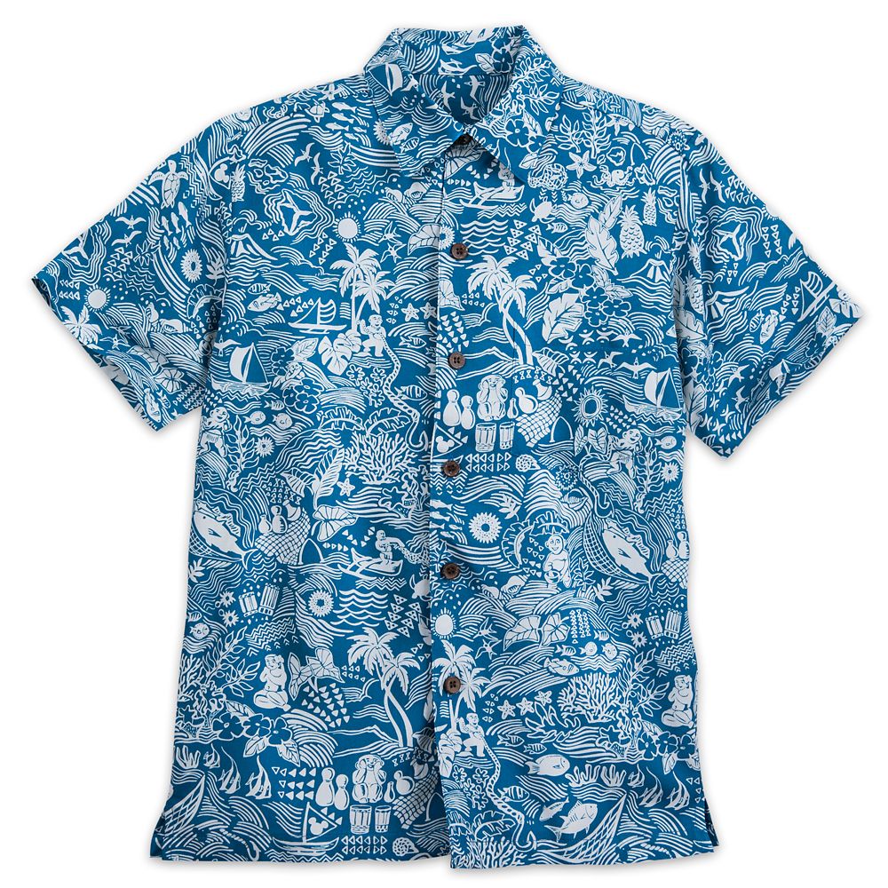 Aulani, A Disney Resort & Spa Aloha Shirt for Boys by Tori Richard