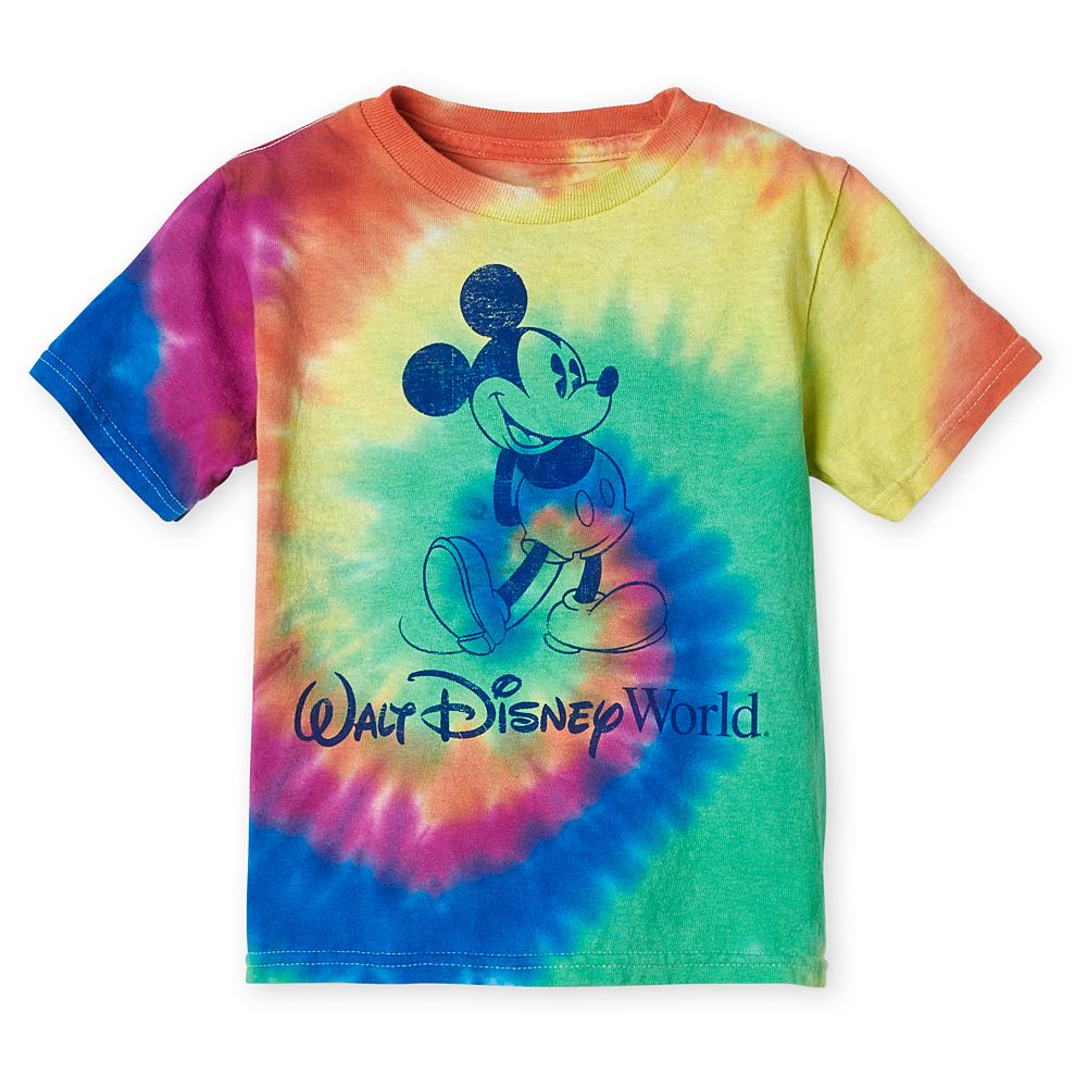 Tie dye deals mickey mouse shirt