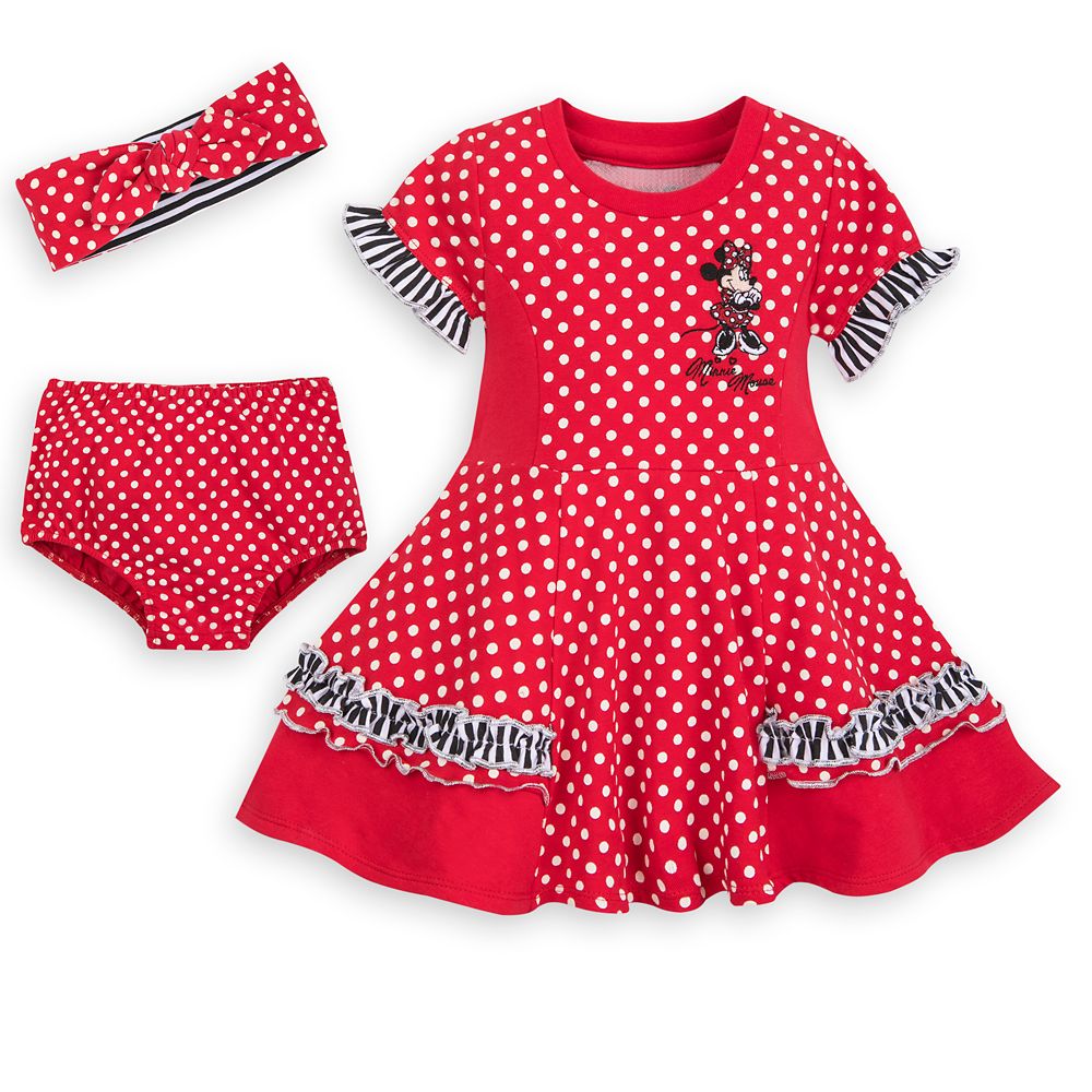 minnie mouse baby outfit disney store