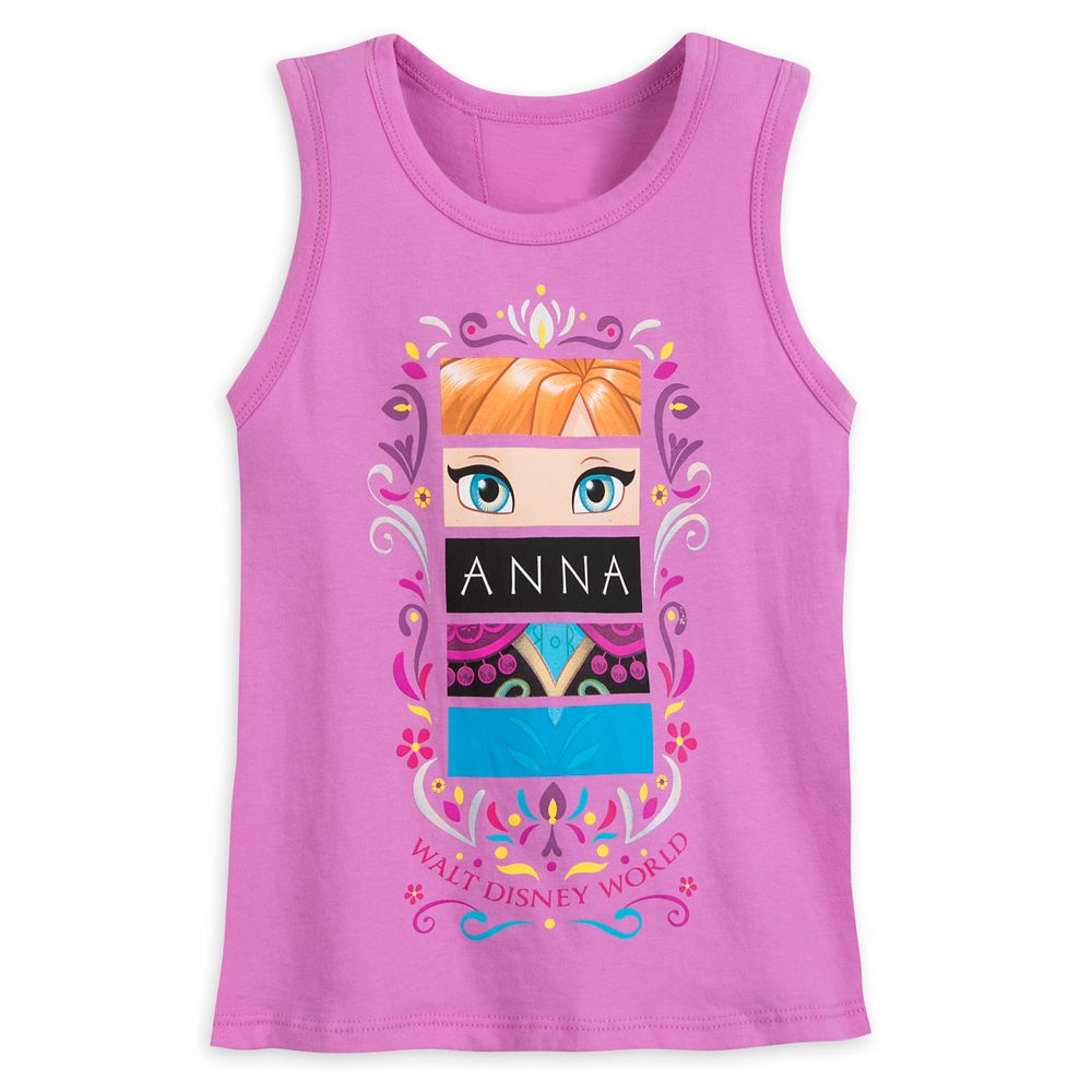 Anna Tank Top for Girls – Walt Disney World