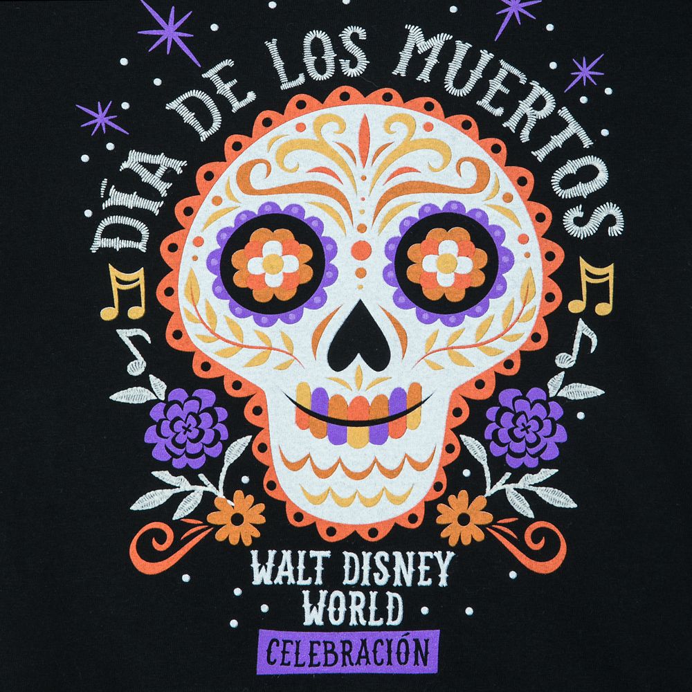 Dia de los Muertos Celebration T-Shirt for Girls – Walt Disney World