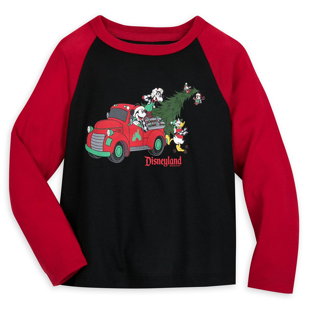 Mickey Mouse and Friends Holiday Pajama Top for Boys – Disneyland