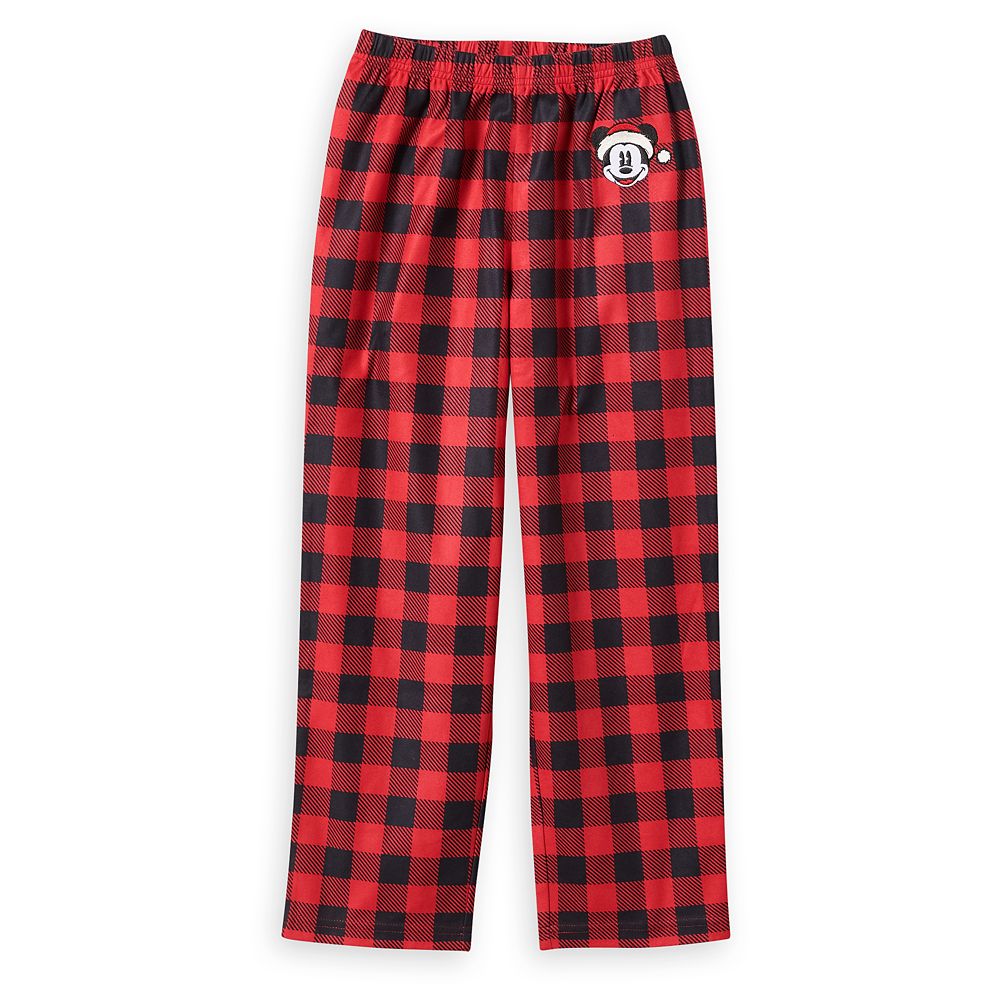 Mickey Mouse Plaid Pajama Pants for Boys