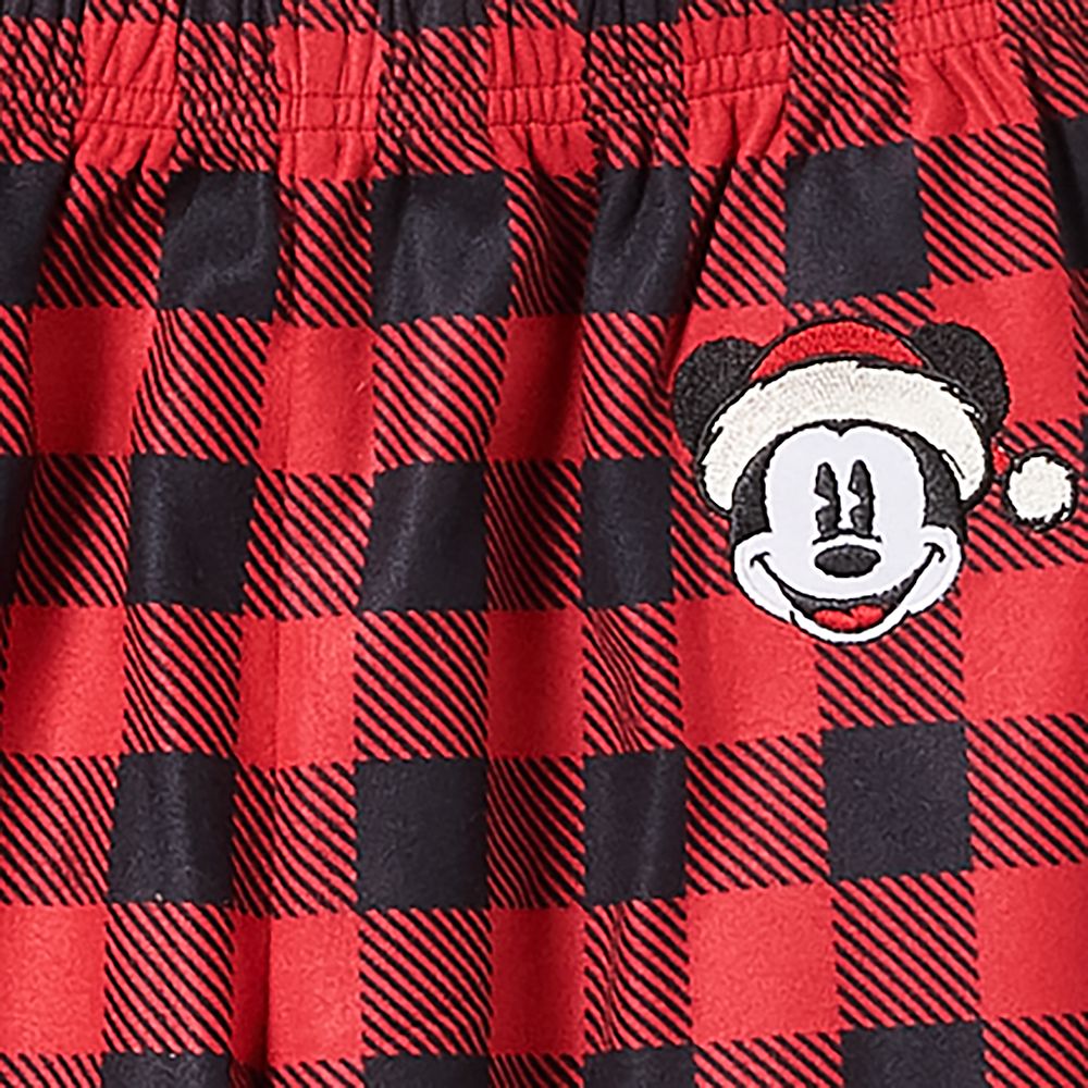 Mickey Mouse Plaid Pajama Pants for Boys
