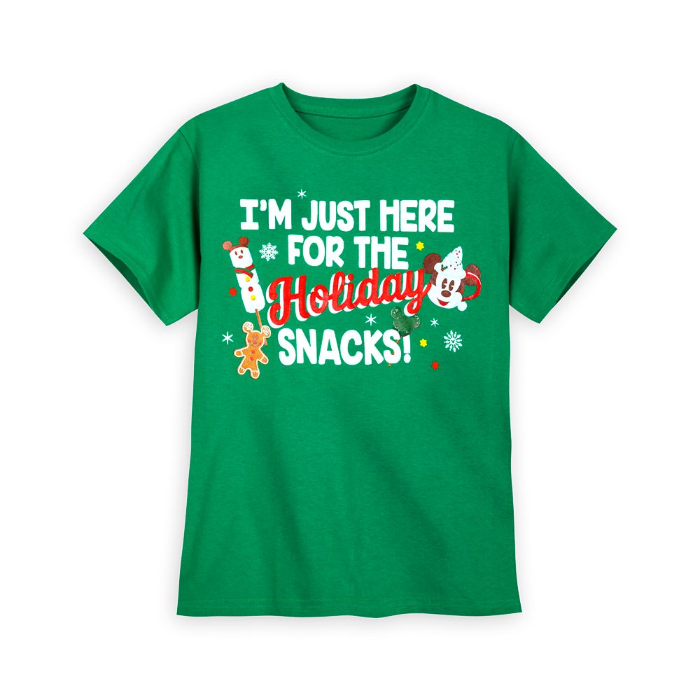 Mickey Mouse ''Holiday Snacks'' T-Shirt for Kids