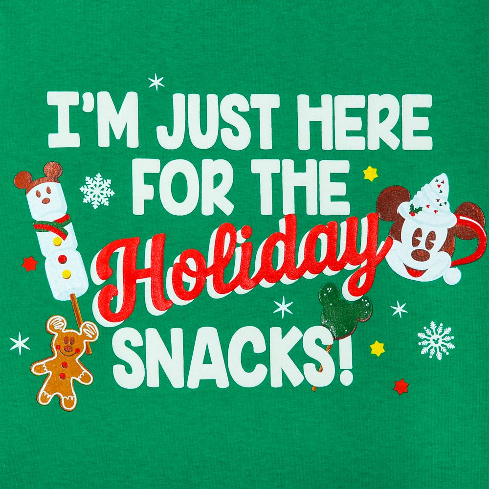 Mickey Mouse ''Holiday Snacks'' T-Shirt for Kids