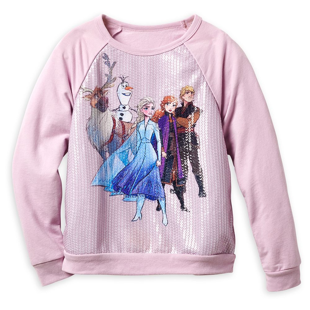 Frozen 2 Sequin Pullover Top for Girls