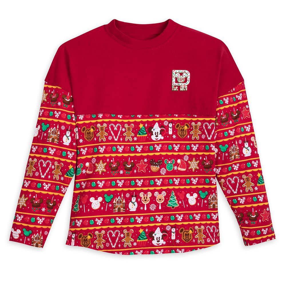 Mickey and Minnie Mouse Holiday Spirit Jersey for Kids – Walt Disney World