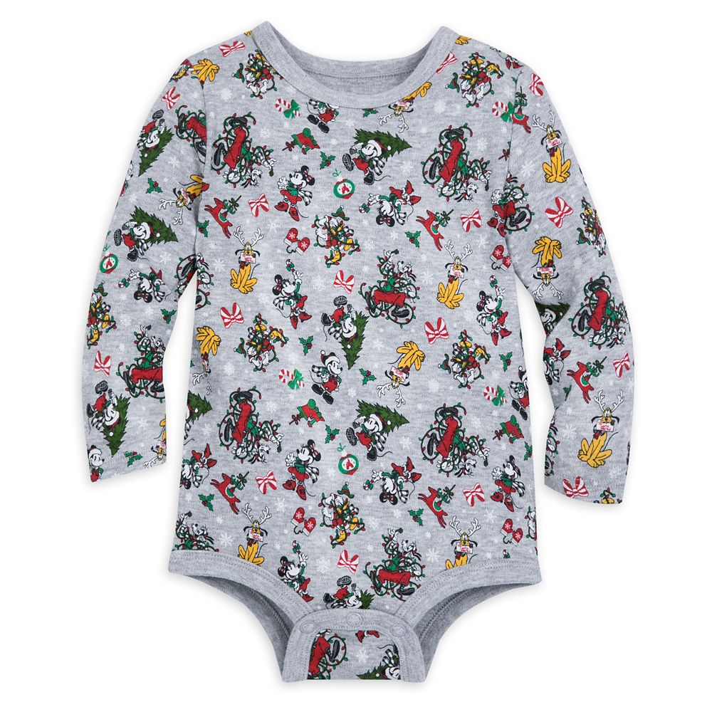 Mickey Mouse and Friends Holiday Bodysuit Set for Baby – Walt Disney World