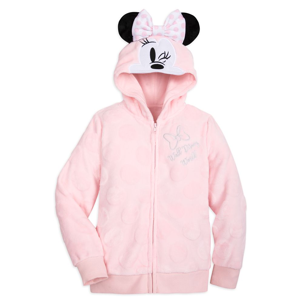 Minnie Mouse Fleece Hoodie for Girls