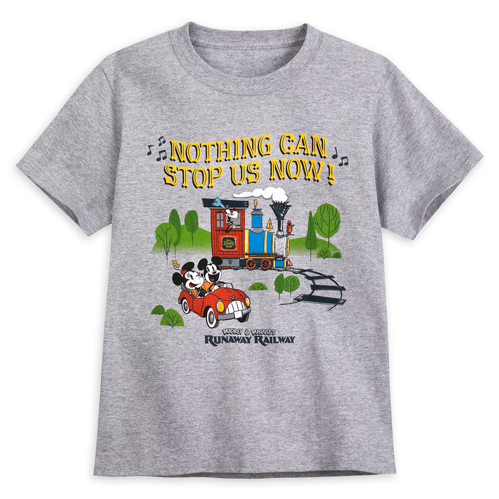 Mickey & Minnie's Runaway Railway T-Shirt for Kids