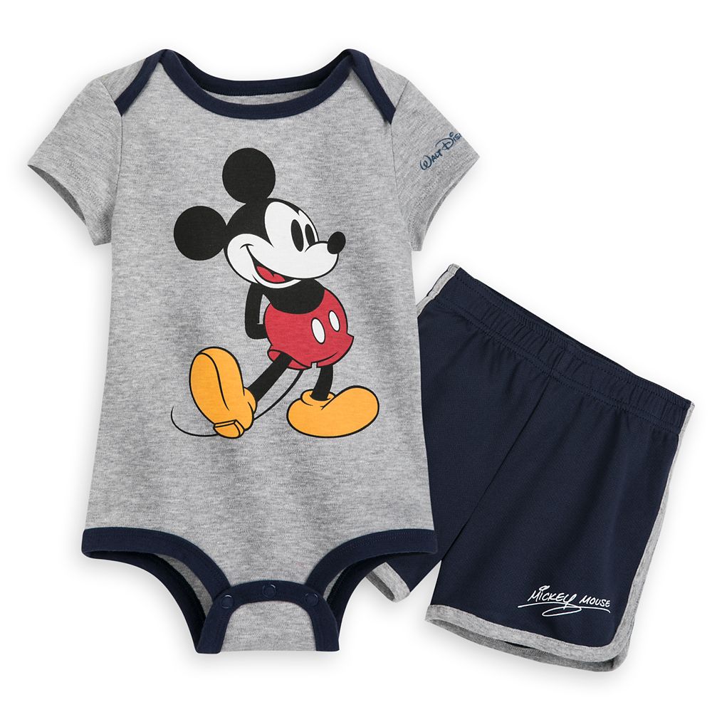 Mickey Mouse Bodysuit and Shorts Set for Baby – Walt Disney World ...