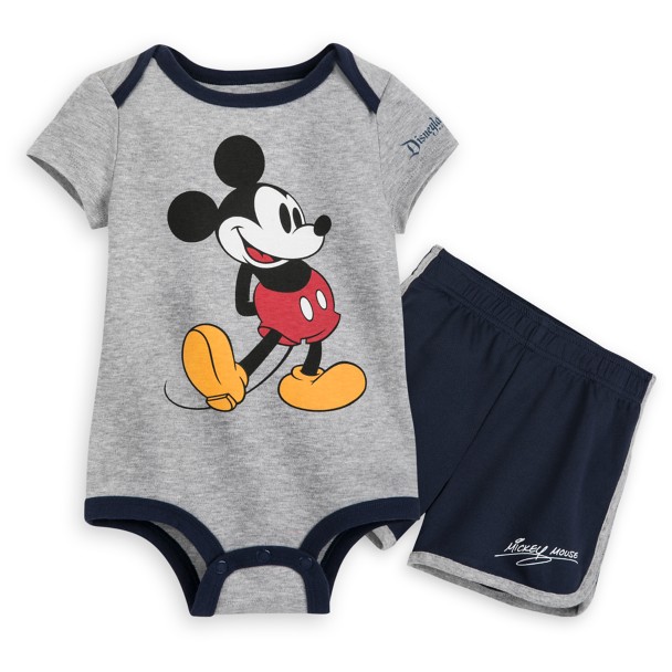 Mickey Mouse Bodysuit and Shorts Set for Baby – Disneyland