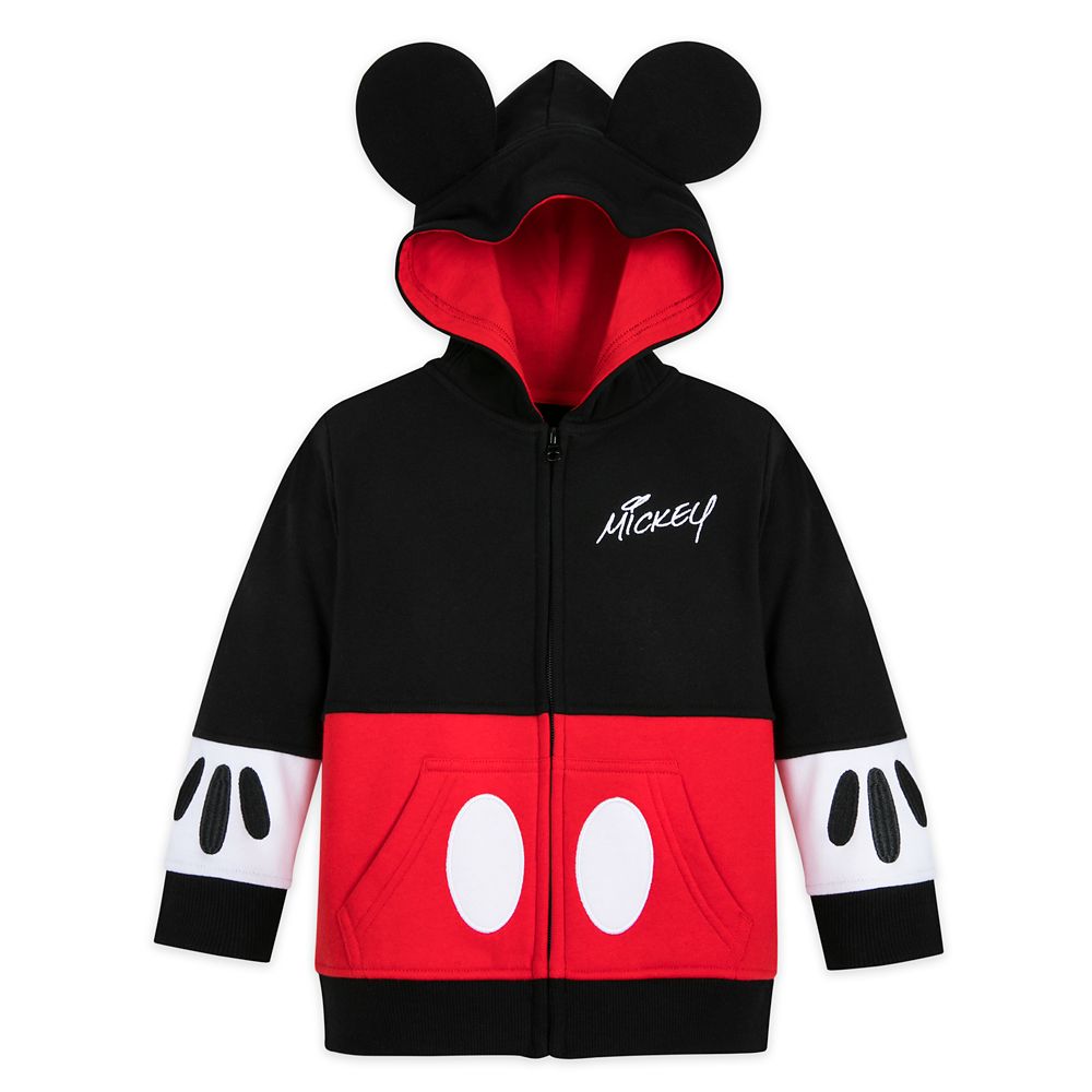 Mickey Mouse Costume Zip Hoodie for Toddlers now available online – Dis ...