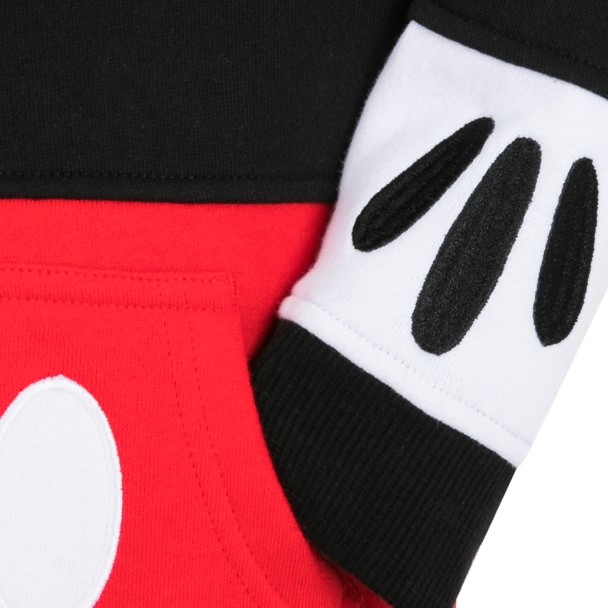 Mickey Mouse Costume Zip Hoodie for Baby
