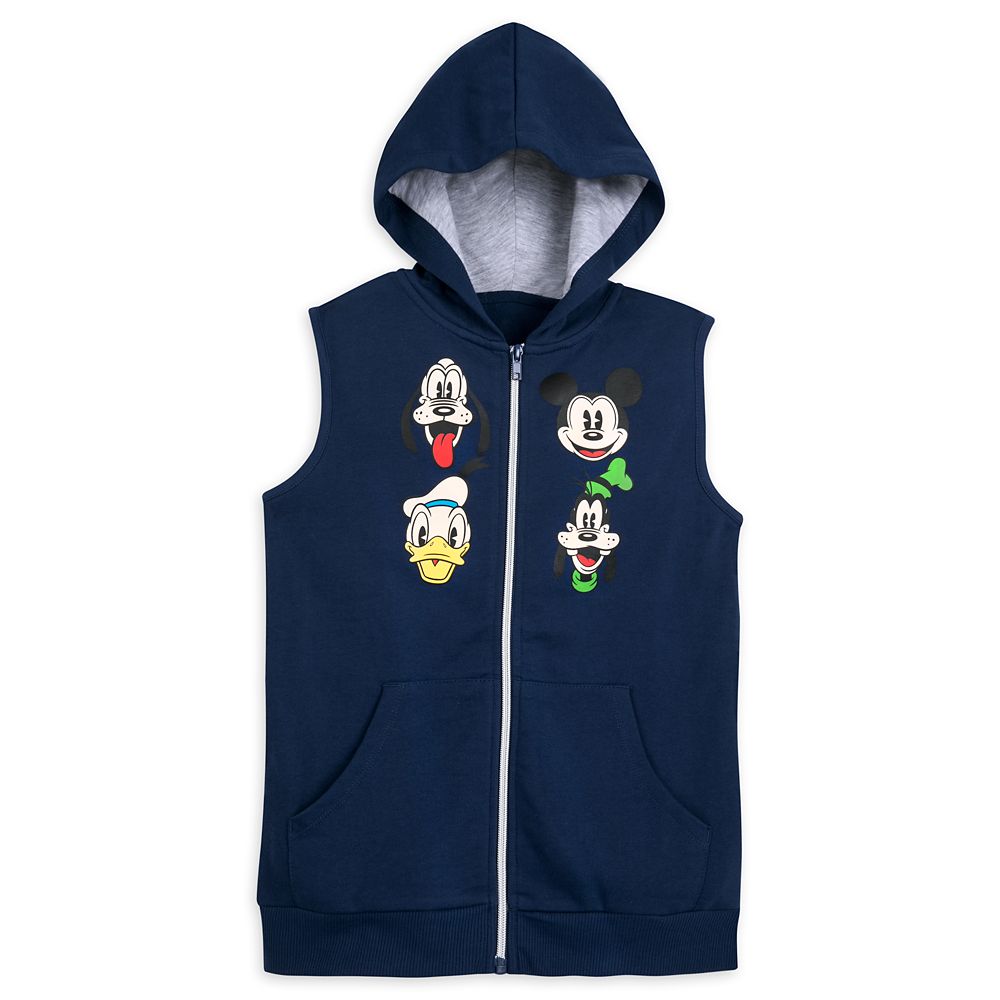 Mickey Mouse and Friends Hoodie Vest for Boys