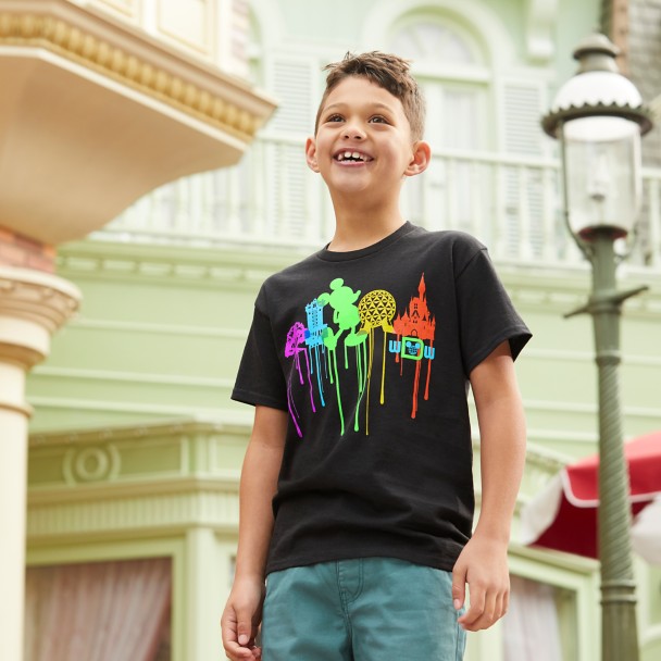 Mickey Mouse Park Icon Drip T-Shirt for Boys – Walt Disney World