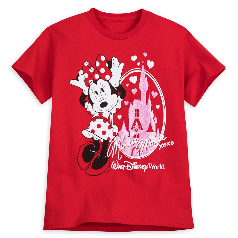 Minnie Mouse Cinderella Castle T-Shirt for Girls – Walt Disney World