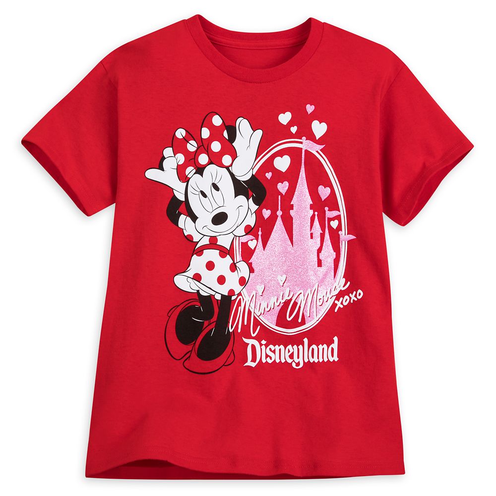 Minnie Mouse Sleeping Beauty Castle T-Shirt for Girls – Disneyland